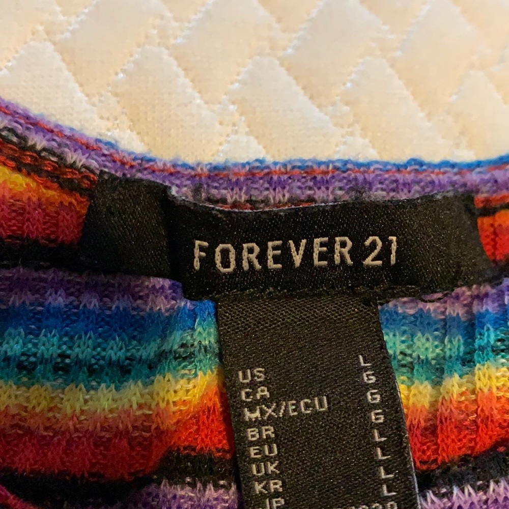 Rainbow Stripe Top